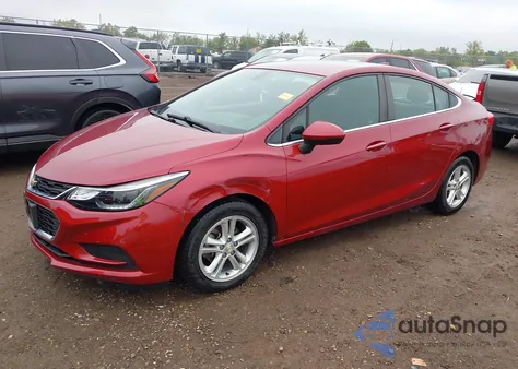 2017 Chevrolet Cruze Lt Auto из США, поврежденный, VIN 1G1BE5SM7H7146432